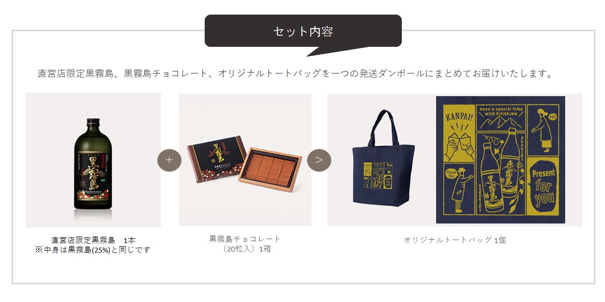 黒チョコセット内容