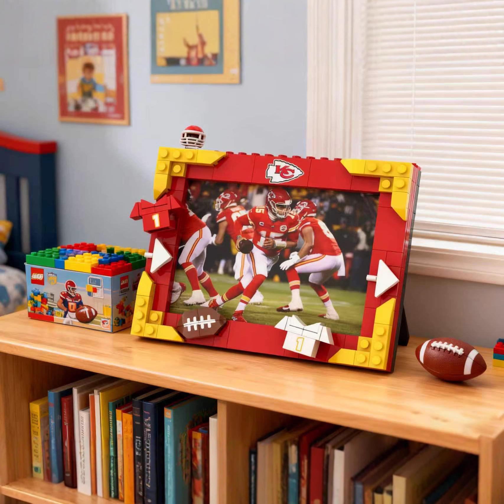 🔥Easter Sale: Get 50% OFF🖼️NFL Team Brick Football Frame – Game Day Decor Gift🚛Buy 2 Get Free Shipping