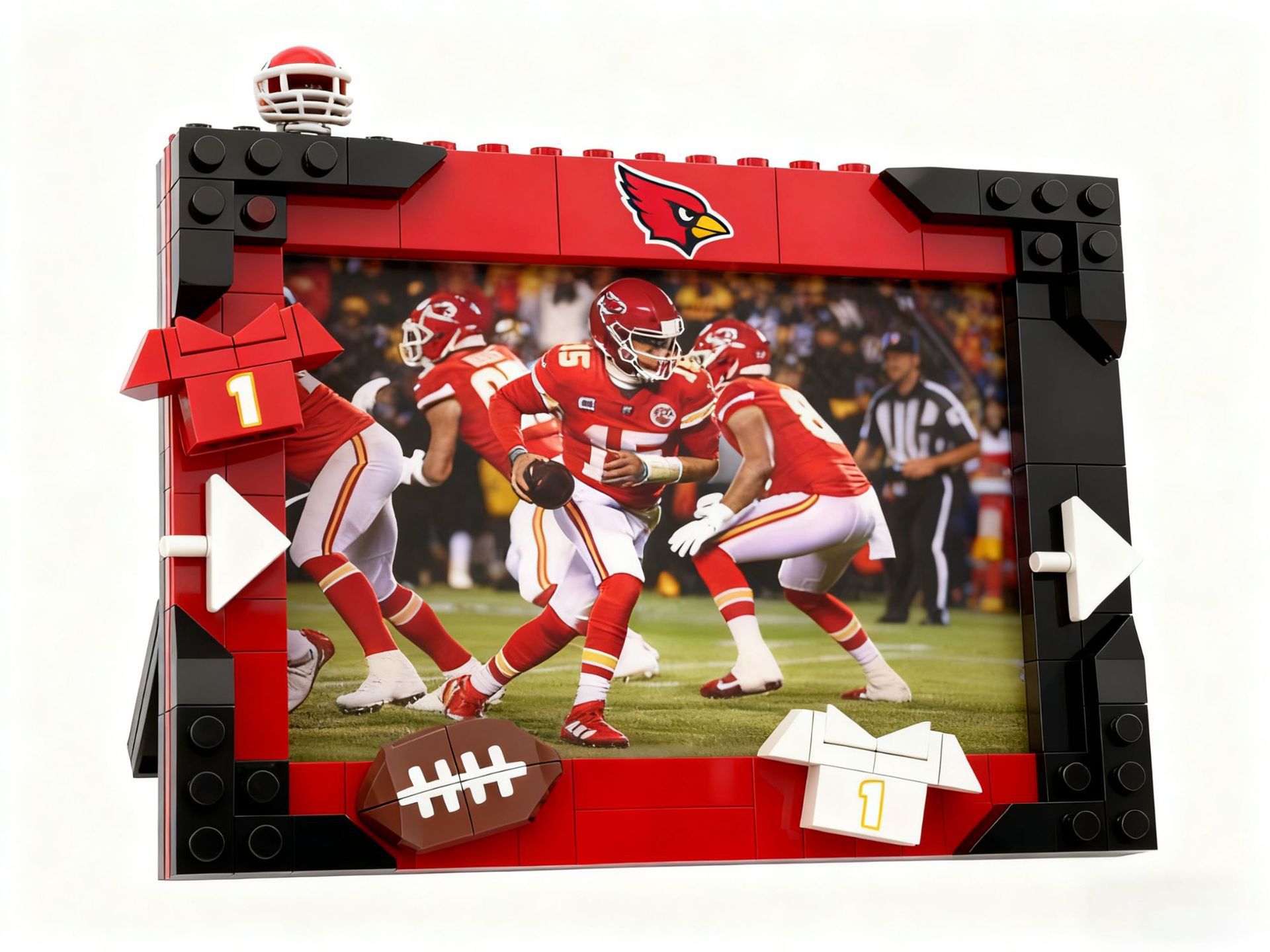 🔥Easter Sale: Get 50% OFF🖼️NFL Team Brick Football Frame – Game Day Decor Gift🚛Buy 2 Get Free Shipping