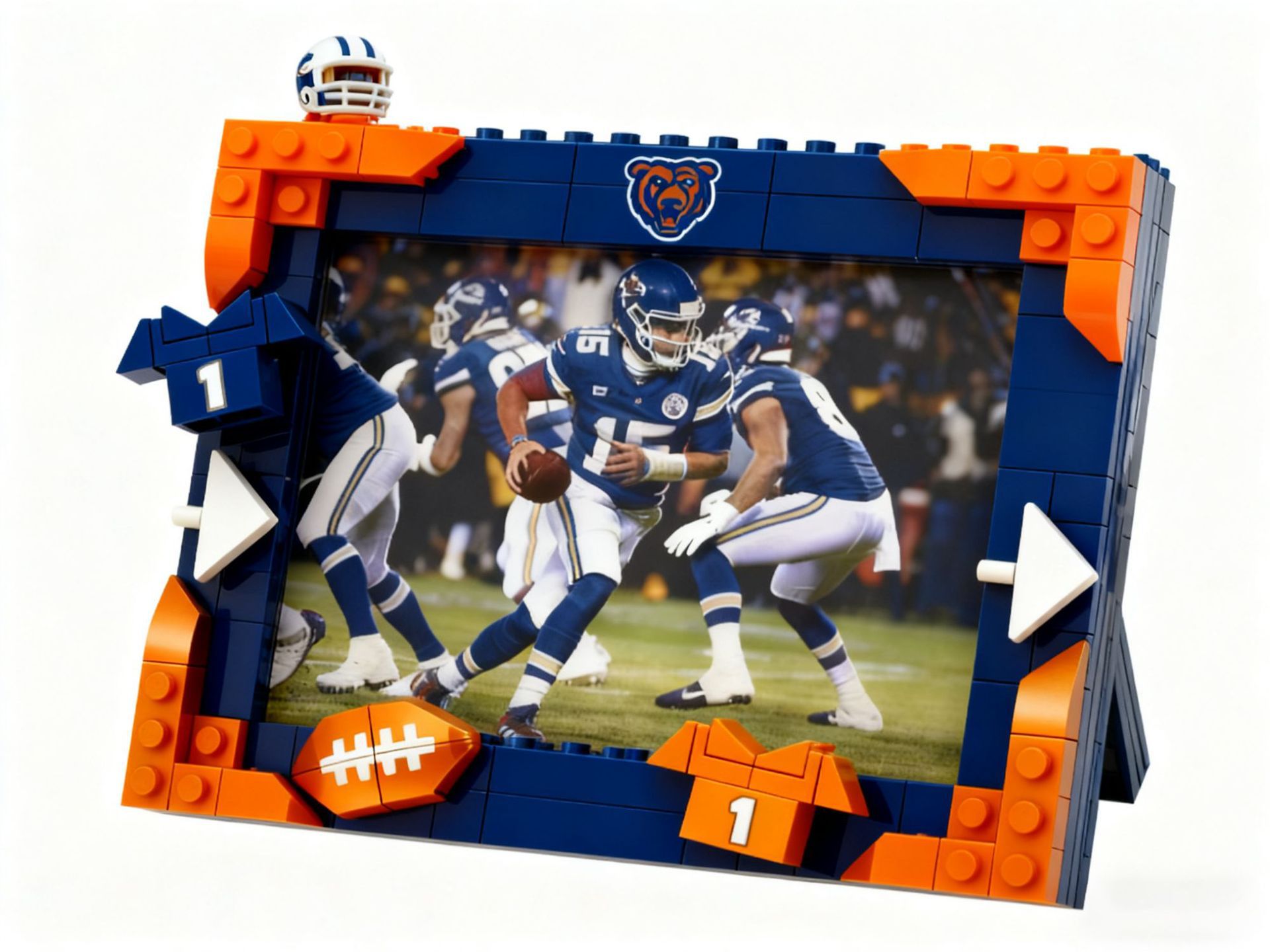 🔥Easter Sale: Get 50% OFF🖼️NFL Team Brick Football Frame – Game Day Decor Gift🚛Buy 2 Get Free Shipping