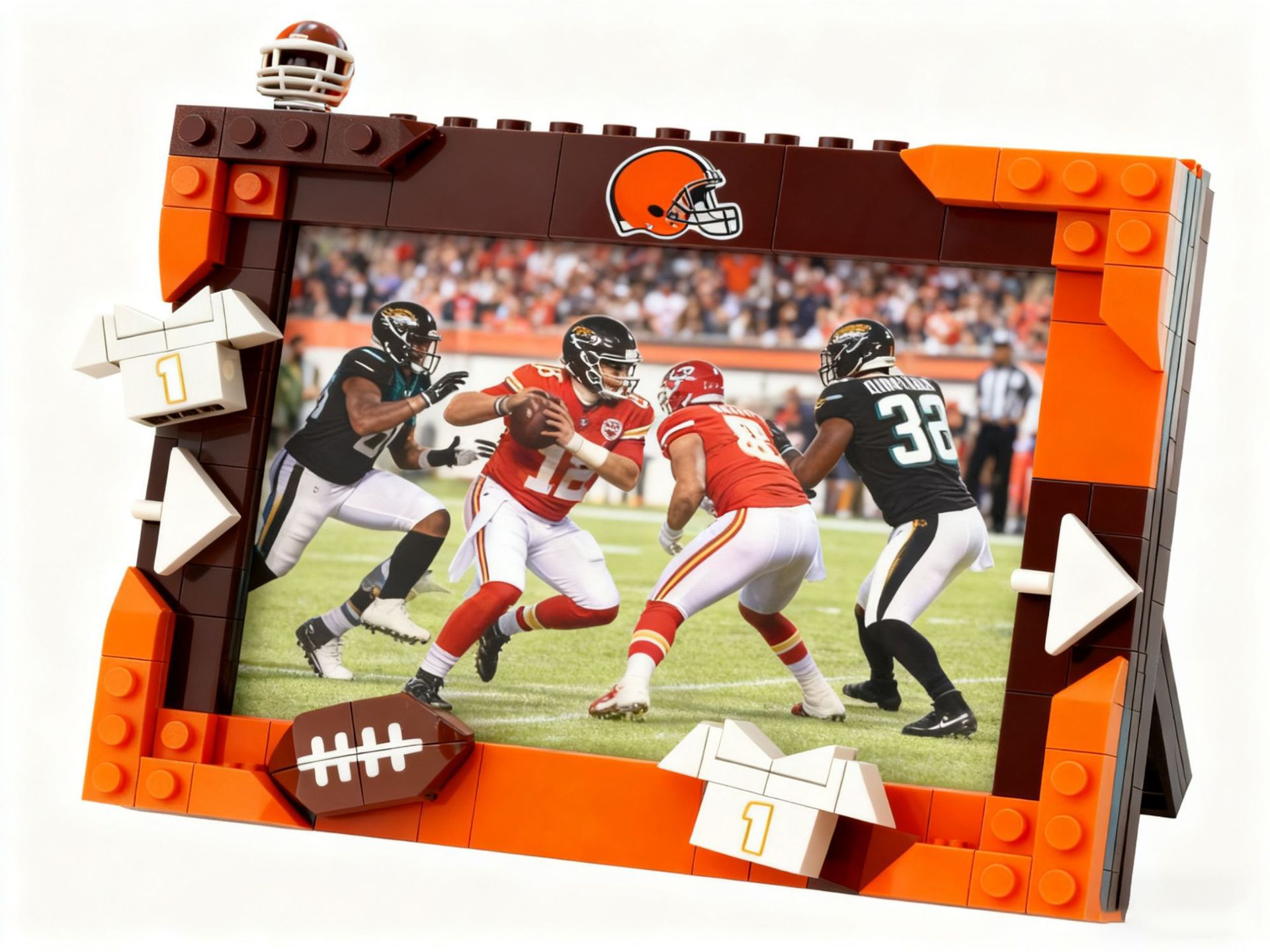 🔥Easter Sale: Get 50% OFF🖼️NFL Team Brick Football Frame – Game Day Decor Gift🚛Buy 2 Get Free Shipping