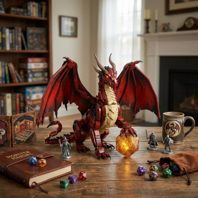 🐉New Year Gift 50% Off-🌈Chromatic Dragon Collector's Edition Brick Set