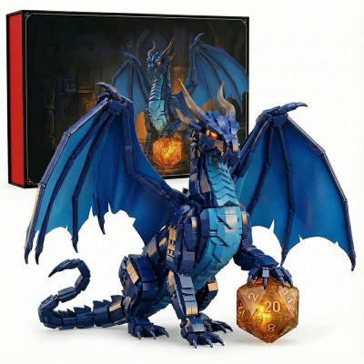 🐉New Year Gift 50% Off-🌈Chromatic Dragon Collector's Edition Brick Set