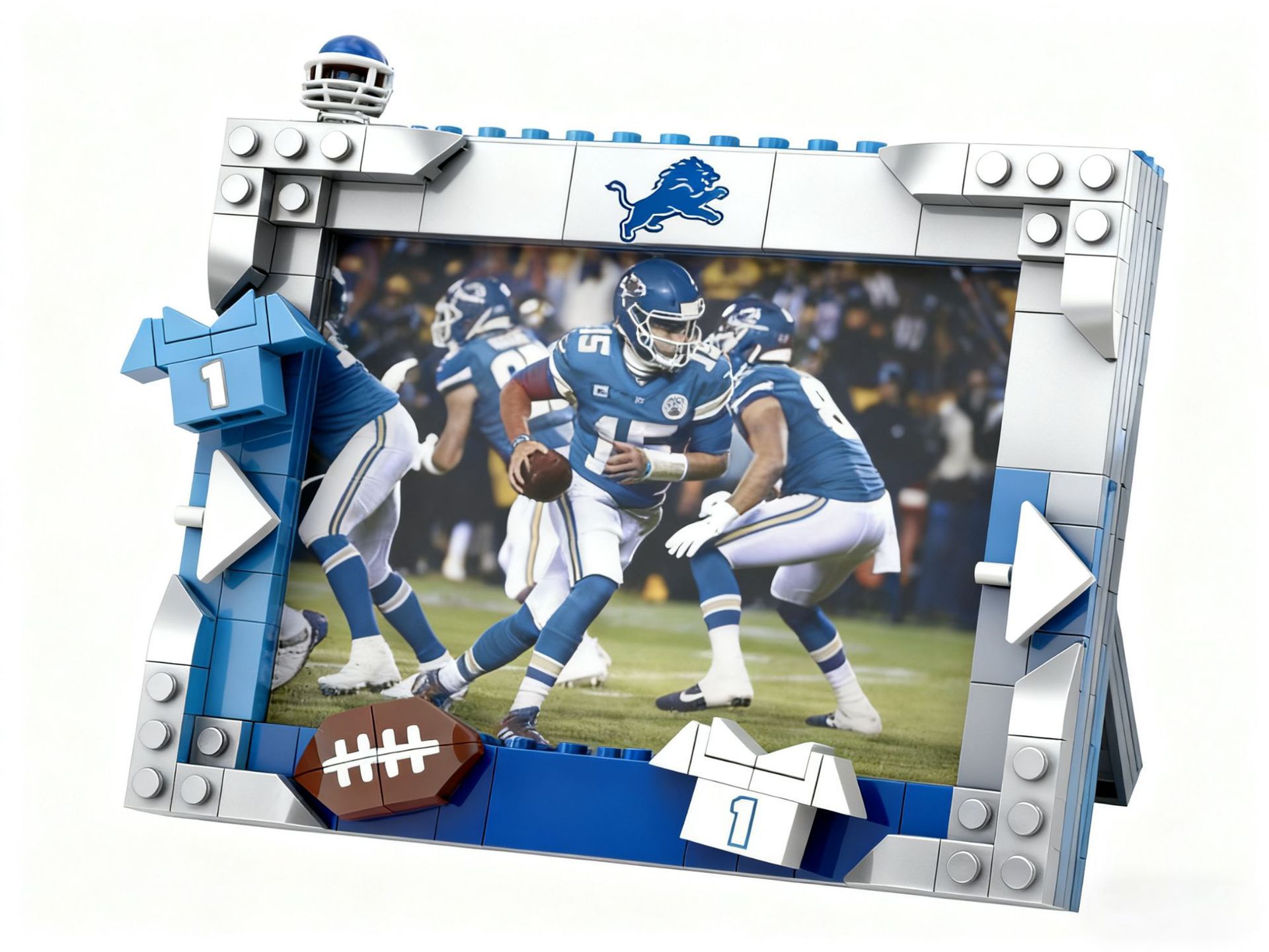 🔥Easter Sale: Get 50% OFF🖼️NFL Team Brick Football Frame – Game Day Decor Gift🚛Buy 2 Get Free Shipping