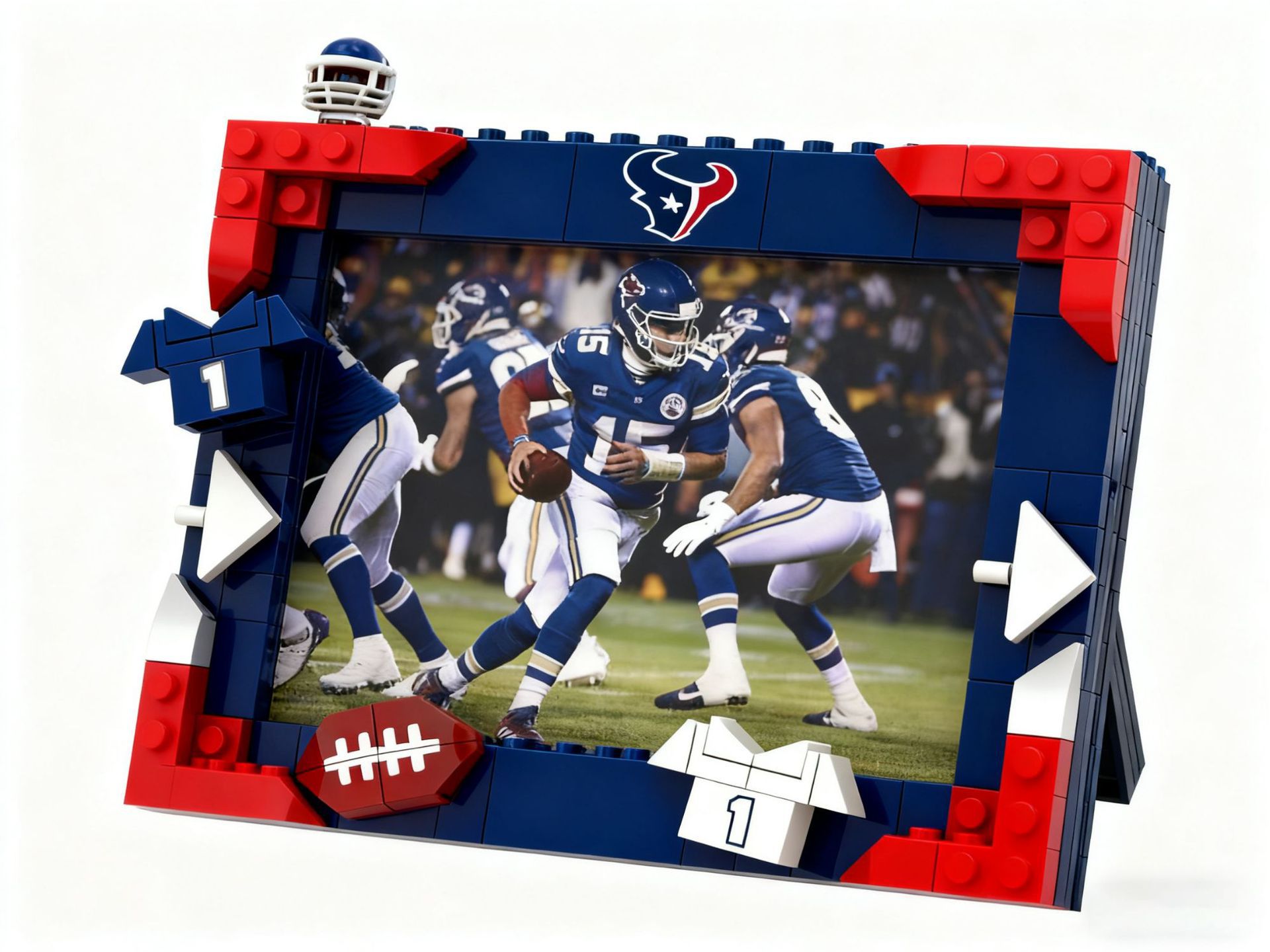 🔥Easter Sale: Get 50% OFF🖼️NFL Team Brick Football Frame – Game Day Decor Gift🚛Buy 2 Get Free Shipping