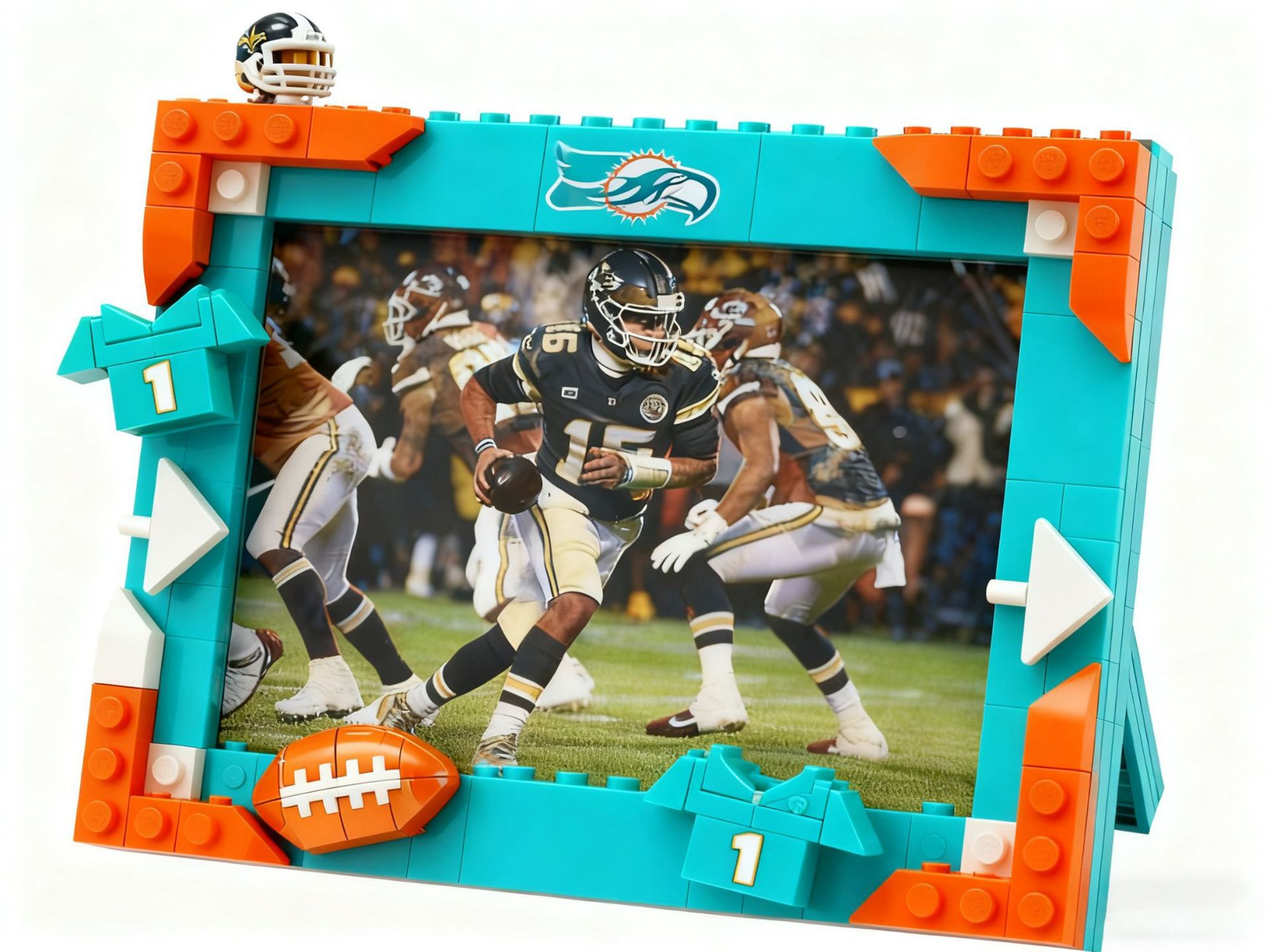 🔥Easter Sale: Get 50% OFF🖼️NFL Team Brick Football Frame – Game Day Decor Gift🚛Buy 2 Get Free Shipping