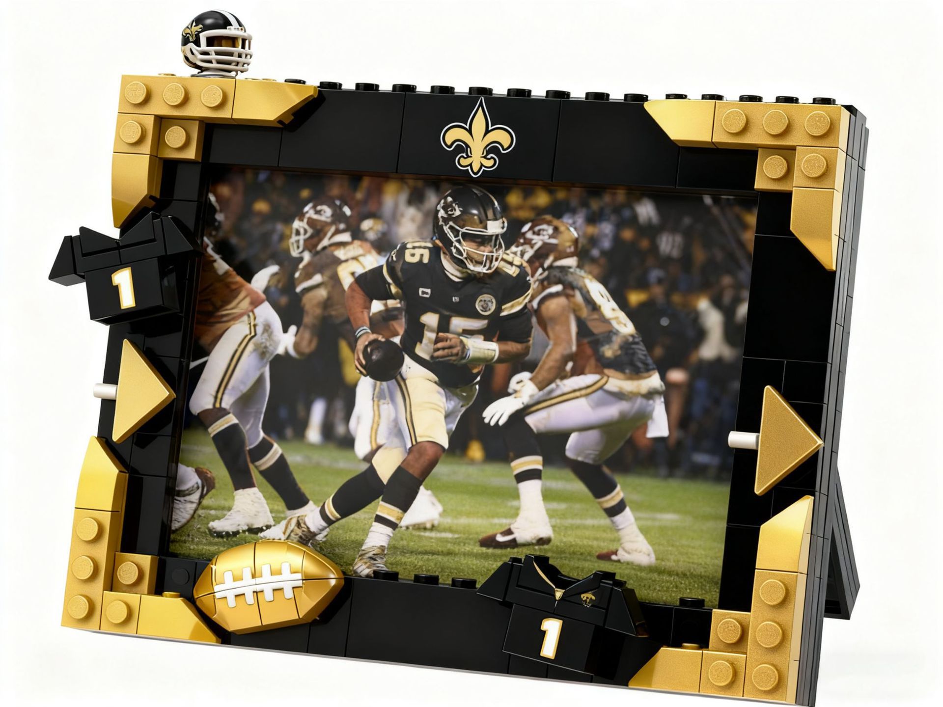 🔥Easter Sale: Get 50% OFF🖼️NFL Team Brick Football Frame – Game Day Decor Gift🚛Buy 2 Get Free Shipping