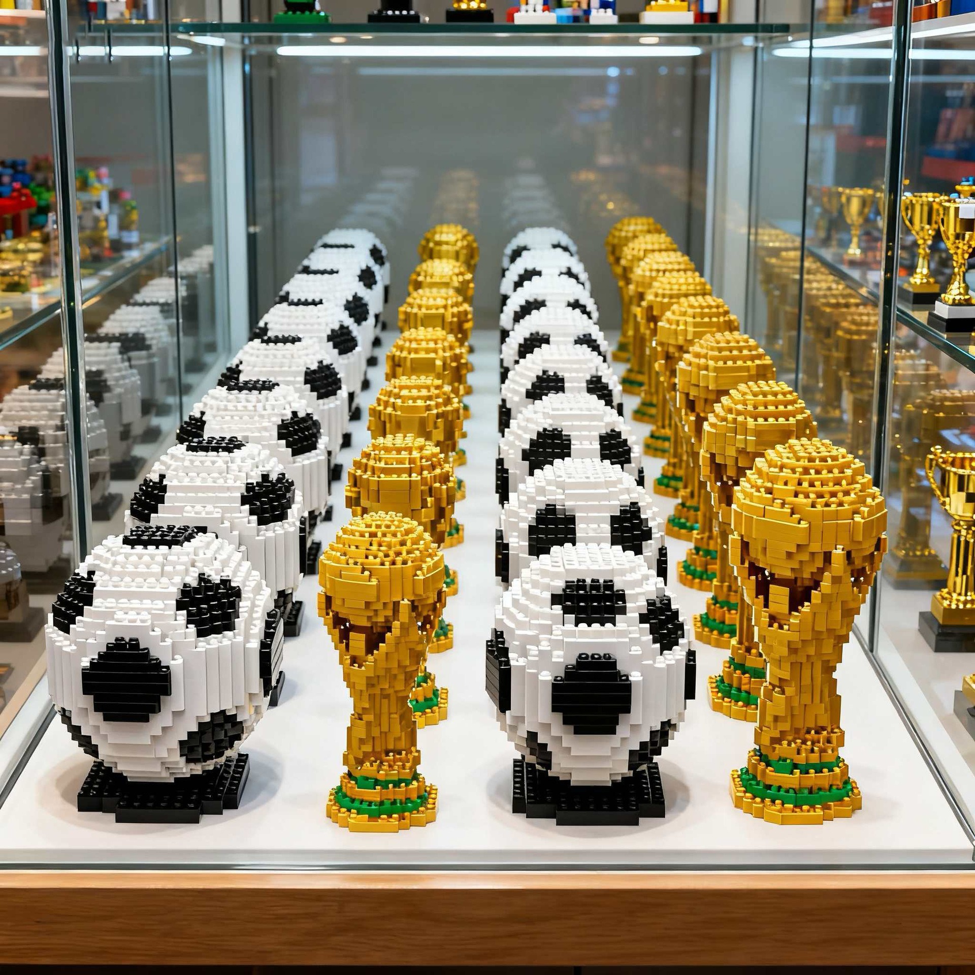 🏆World Cup Discount-50% OFF⚽ DIY World Cup Trophy Building Block Set