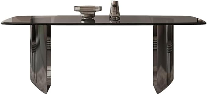 Dining Table Dining Table Simple Modern Home Rectangular Glass Simple Dining Table