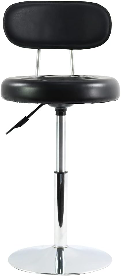 PU Leather SPA Salon Stool Small Desk Chair Step Stool Manicure Stool