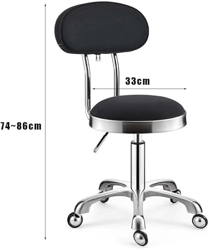 Swivel Chair Swivel Chair Rolling Stool, Height Adjustable Swivel Stool On Wheels