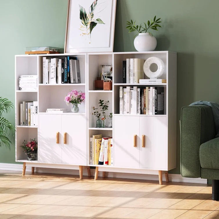 46.85" H x 31.49" W Bookcase