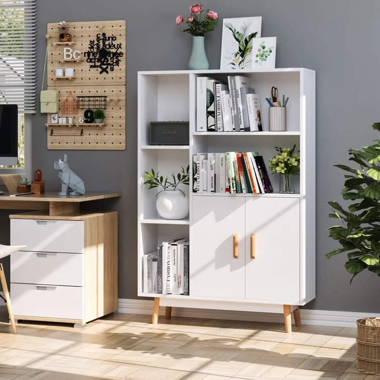 46.85" H x 31.49" W Bookcase