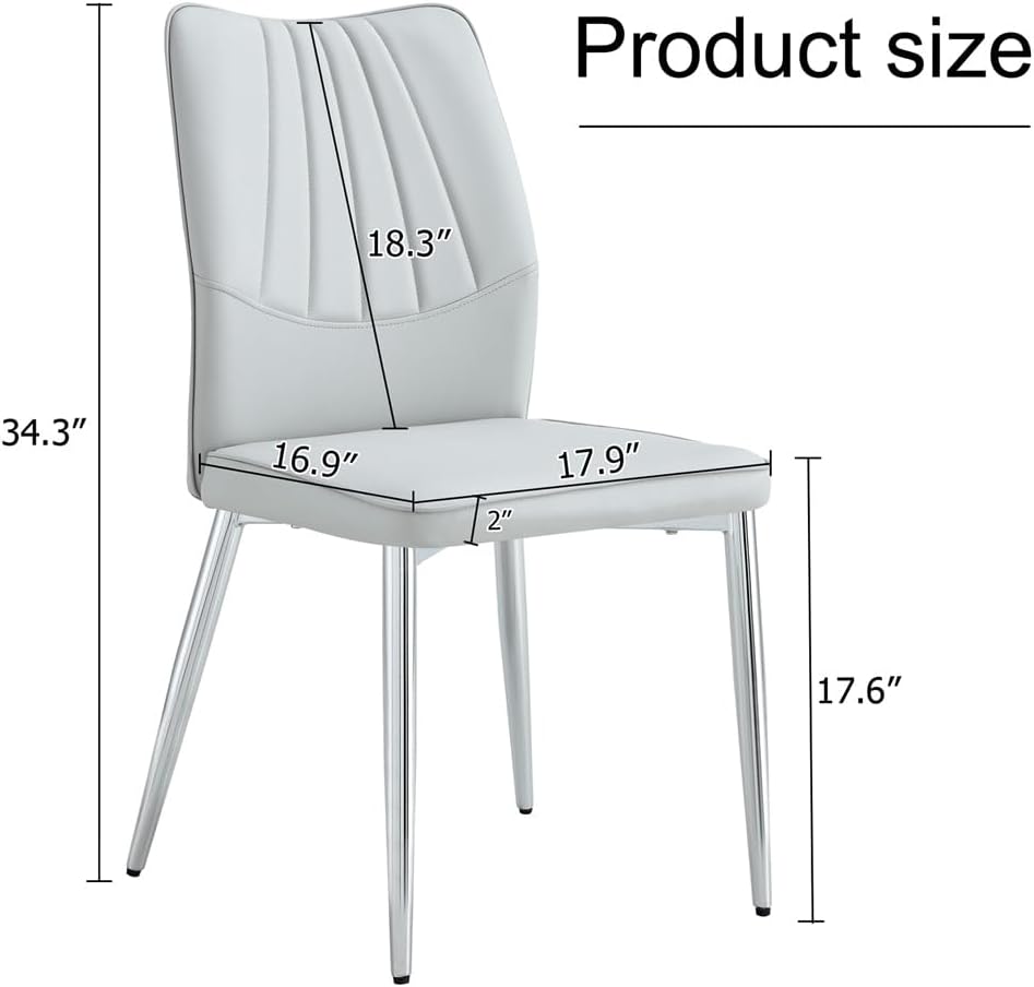 Dining Chairs Set of 6, Modern Dining Chairs Set of 6