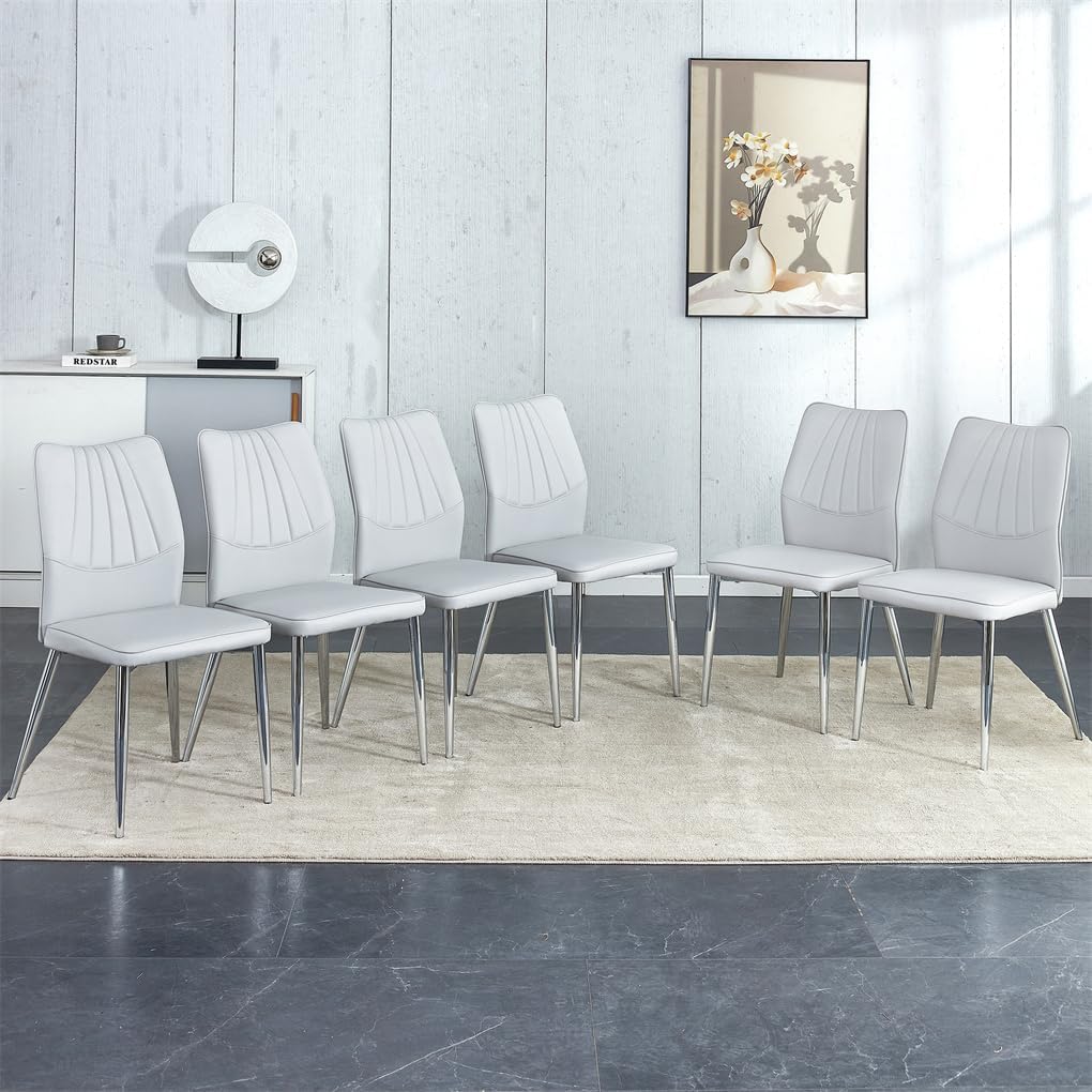 Dining Chairs Set of 6, Modern Dining Chairs Set of 6