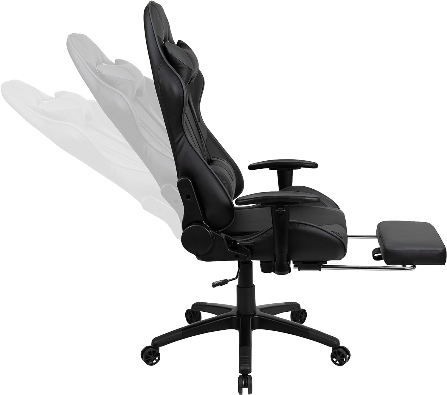 Gaming Chair Racing Office Ergonomic Computer Chair with Fully Reclining Back
