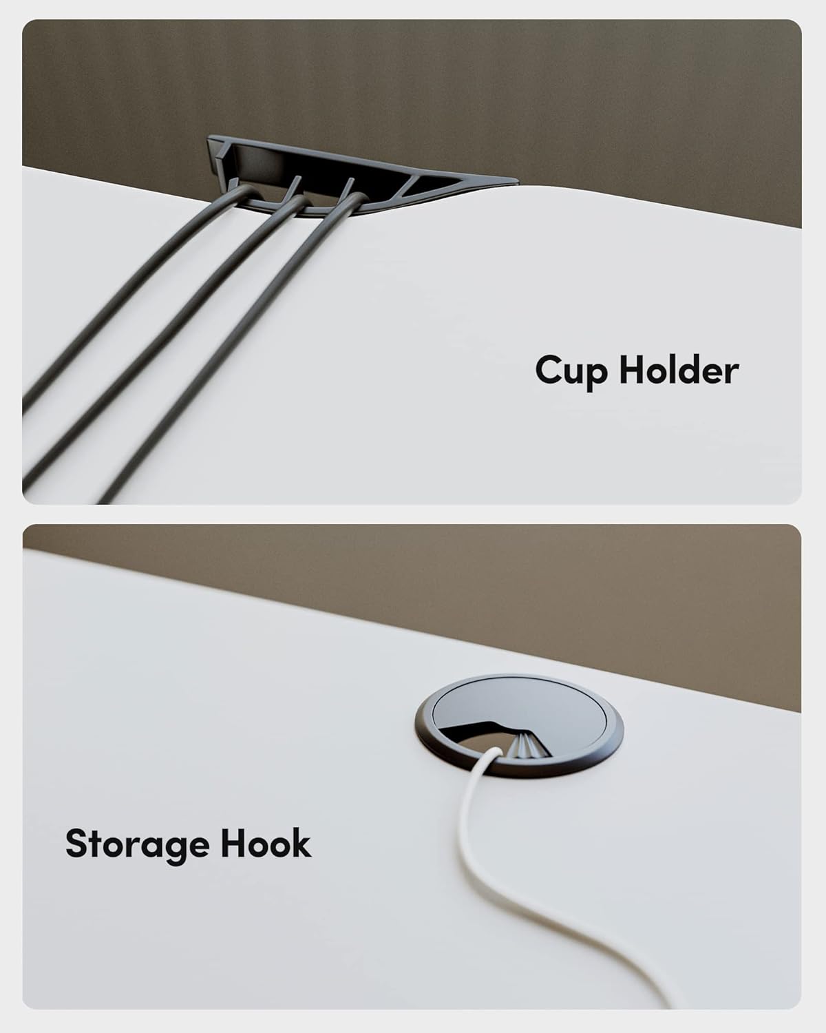 Height Adjustable Electric Standing Desk, 55 x 24 Inches Stand up Table