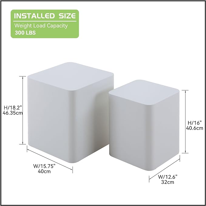 Nesting Coffee Table Set of 2