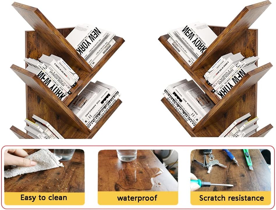 Tree Bookshelf with Drawer