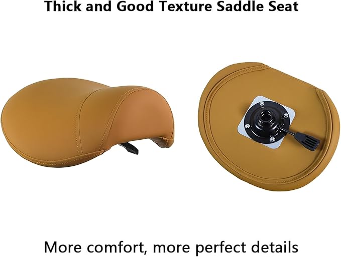 Saddle Stool Rolling Chair for Medical Massage Salon Kitchen Spa Drafting,Adjustable Hydraulic Stool with Wheels