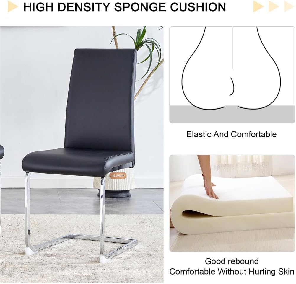 Dining Chairs Set of 4, Dining Room Chairs Set for 4, Modern Dining Chairs Set of 4