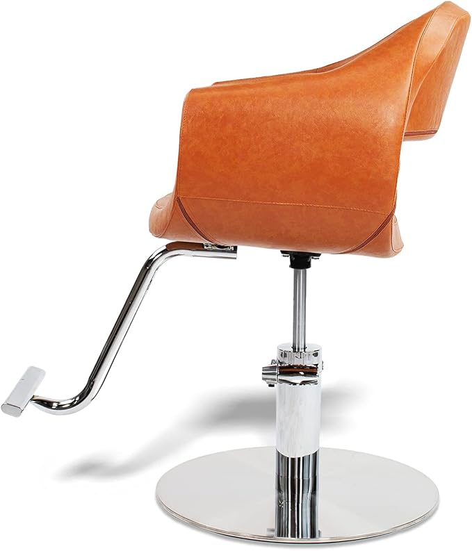 Styling Chair Milla Camel Brown, Beauty Salon Office Studio Professional Furniture