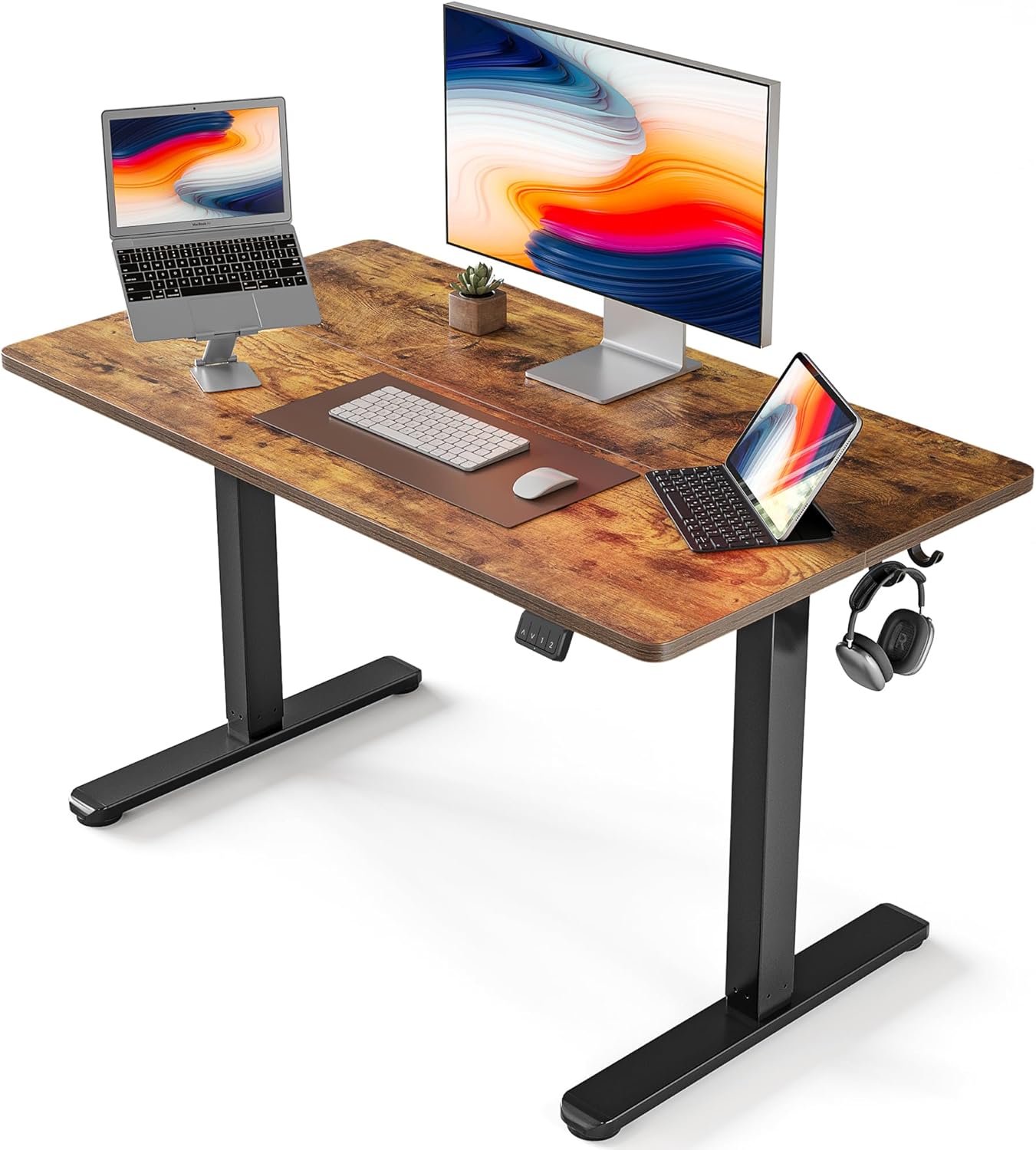 Electric Standing Desk, 40 x 24 Inches Height Adjustable Stand up Desk