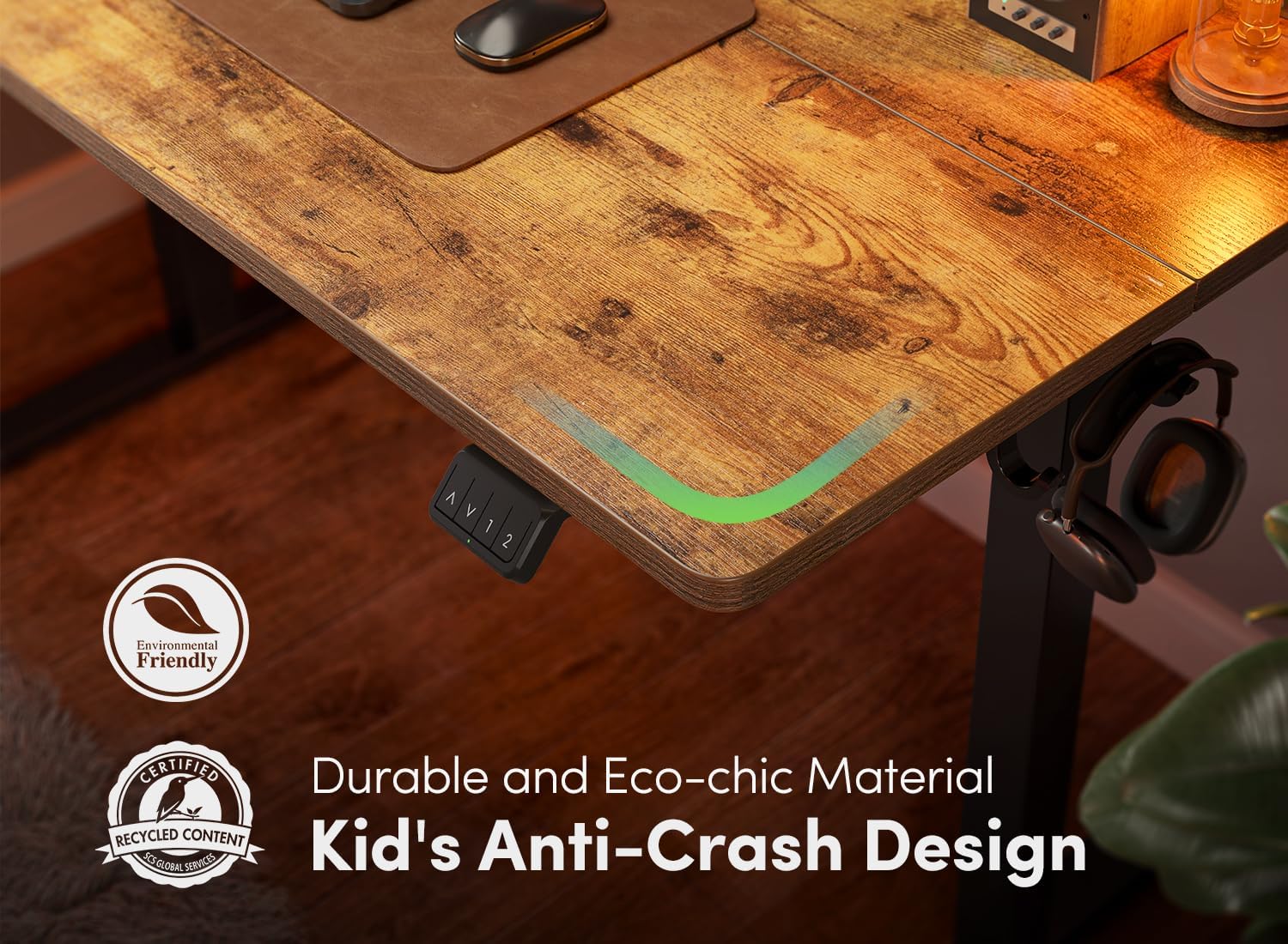 55 x 24 Inches Height Adjustable Stand up Desk