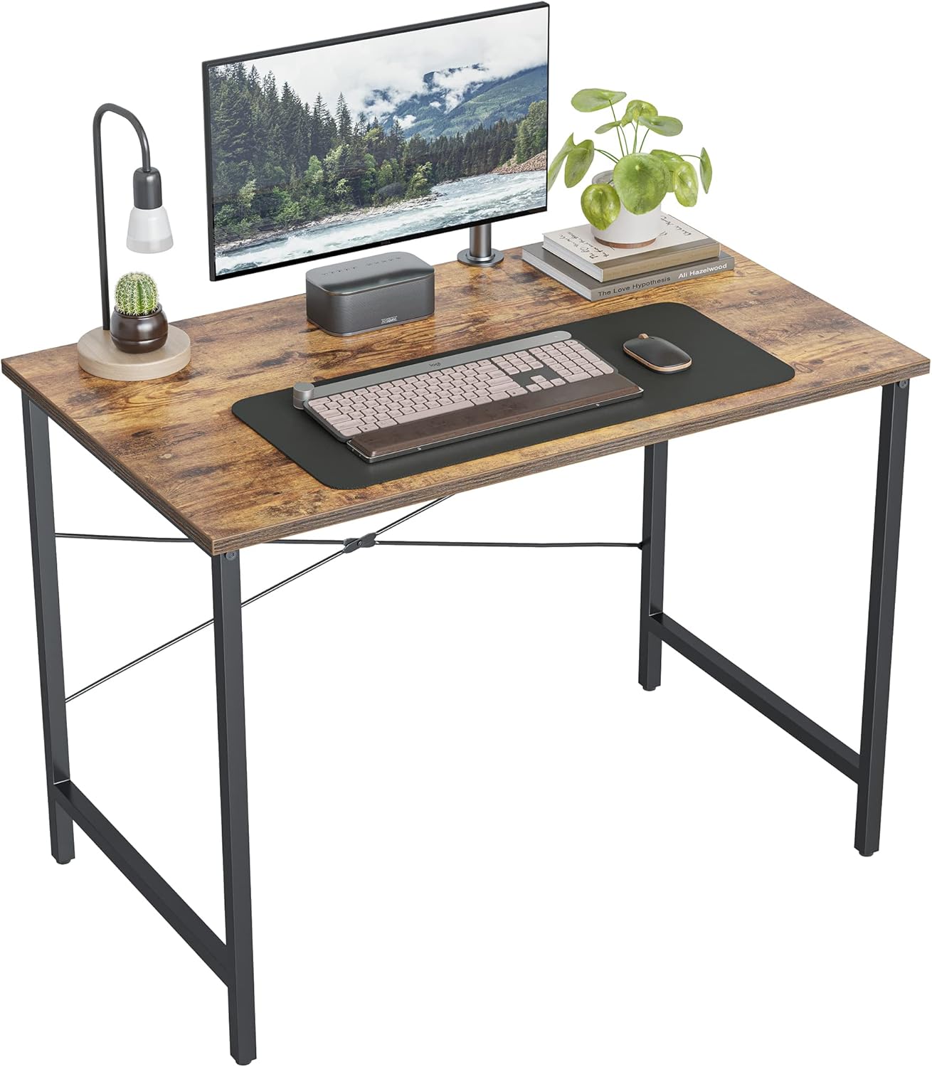 32 inch Computer Desk Home Office Small Desk, Modern Simple Style PC Table
