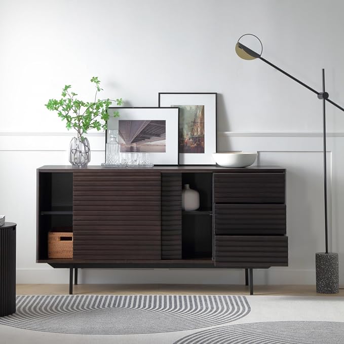 Mid Century Modern Sideboard Buffet Cabinet