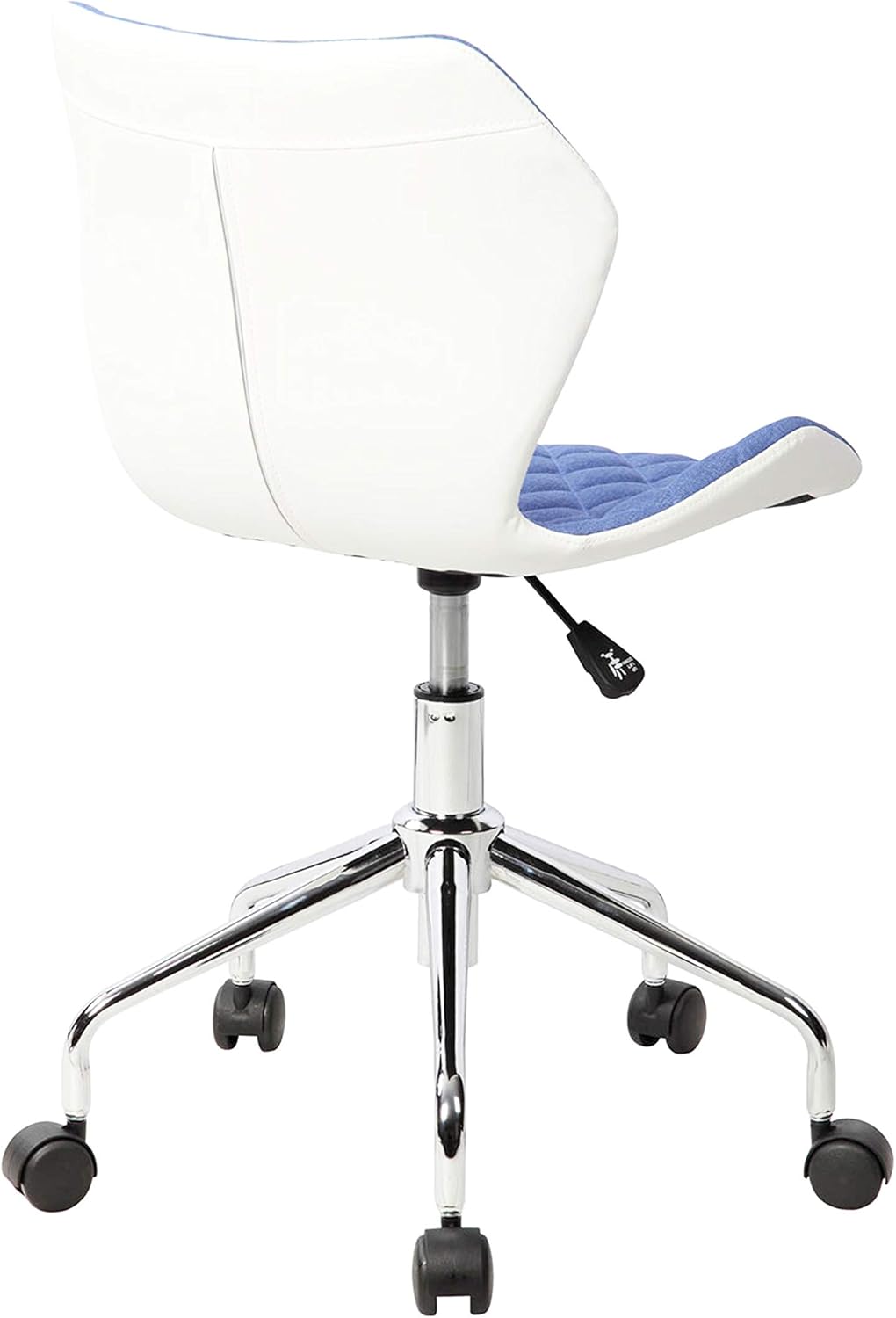 Modern Height Adjustable Office Task Chair, Blue
