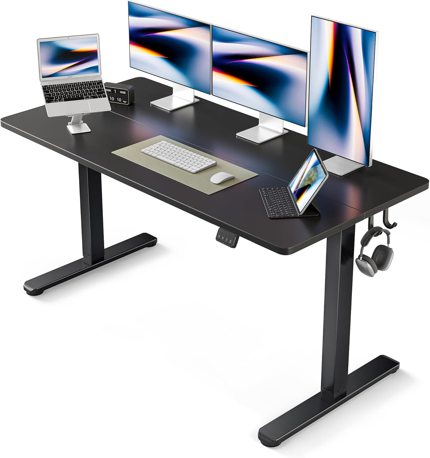 Electric Standing Desk, 60 x 24 Inches Height Adjustable Stand up Desk