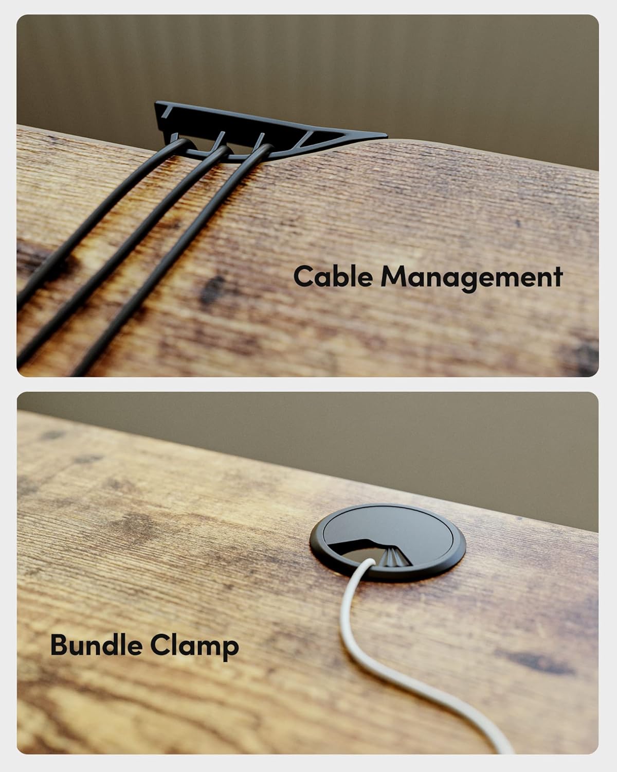 63"x28" L Shaped Standing Desk, Electric Stand up Height Adjustable Home Office Table