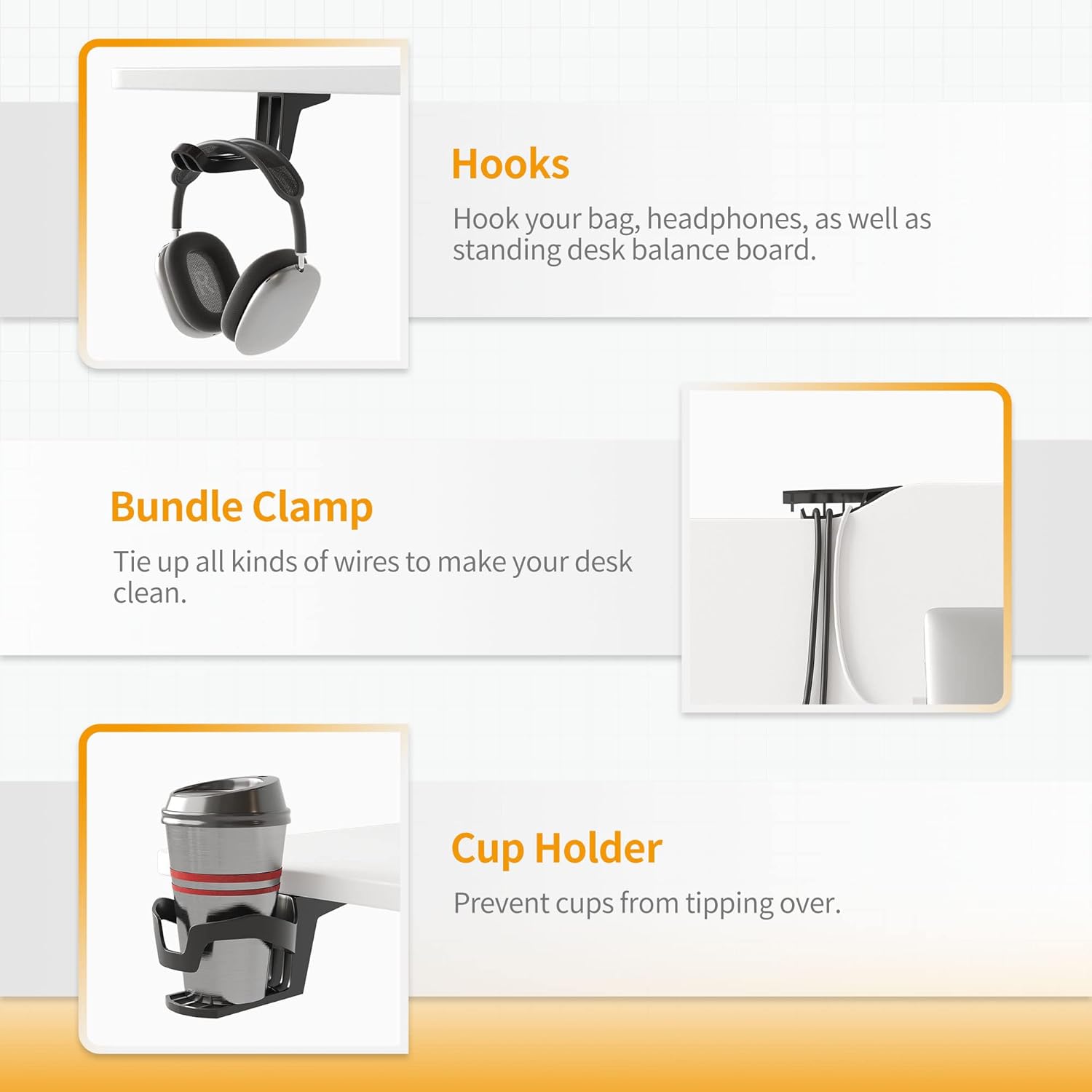 44 x 24 Inches Standing Desk, Height Adjustable Electric Standing Desk