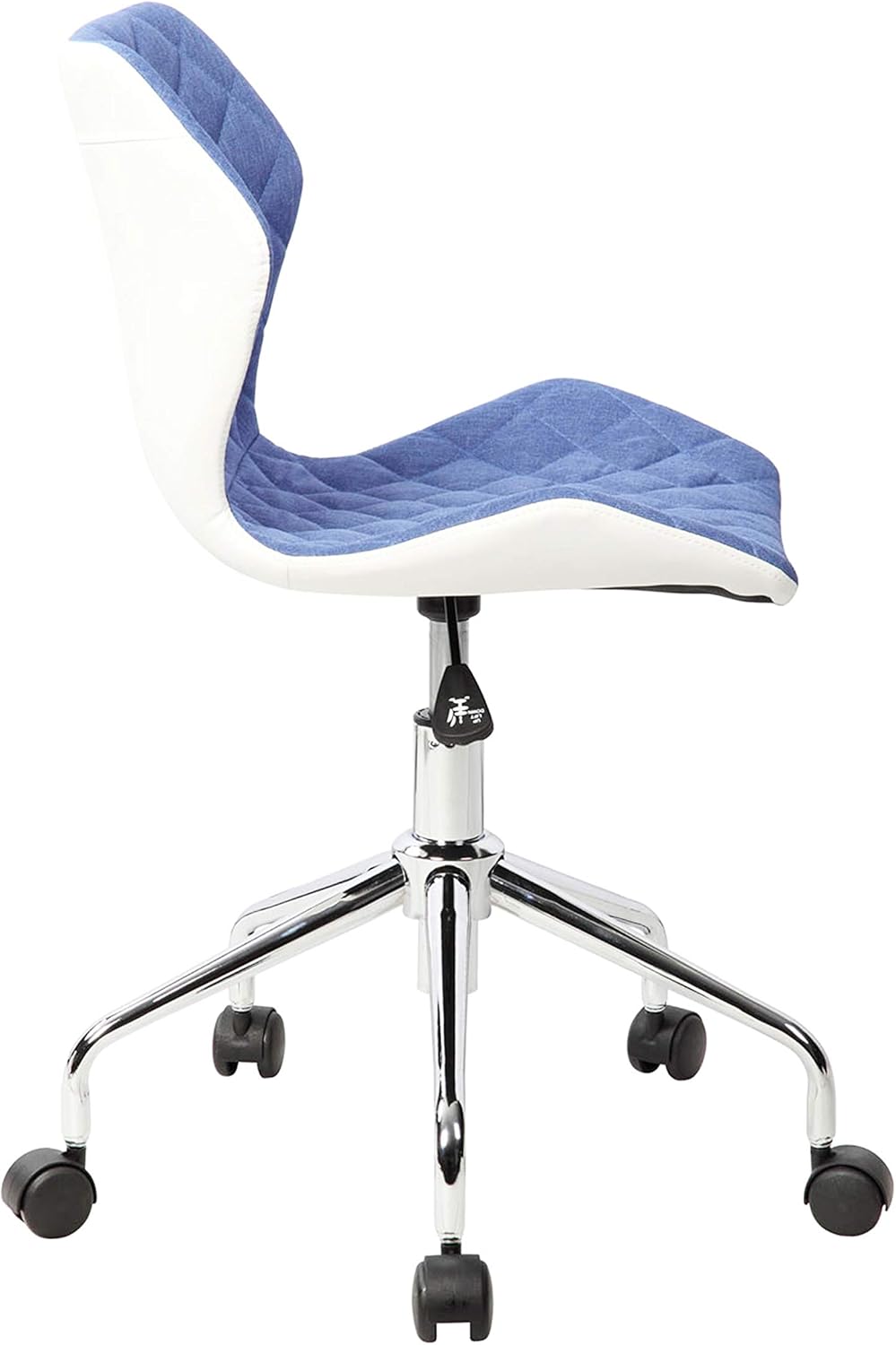 Modern Height Adjustable Office Task Chair, Blue