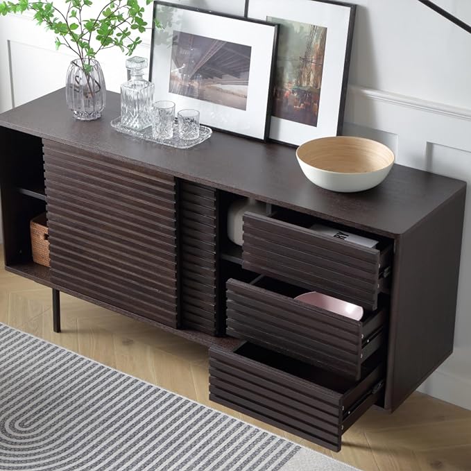 Mid Century Modern Sideboard Buffet Cabinet