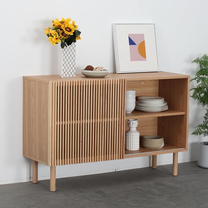 48" Modern Sideboard Buffet Cabinet TV Stand