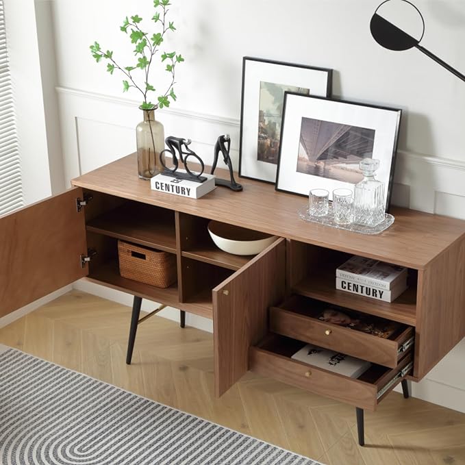 Mid Century Modern Sideboard Buffet Cabinet
