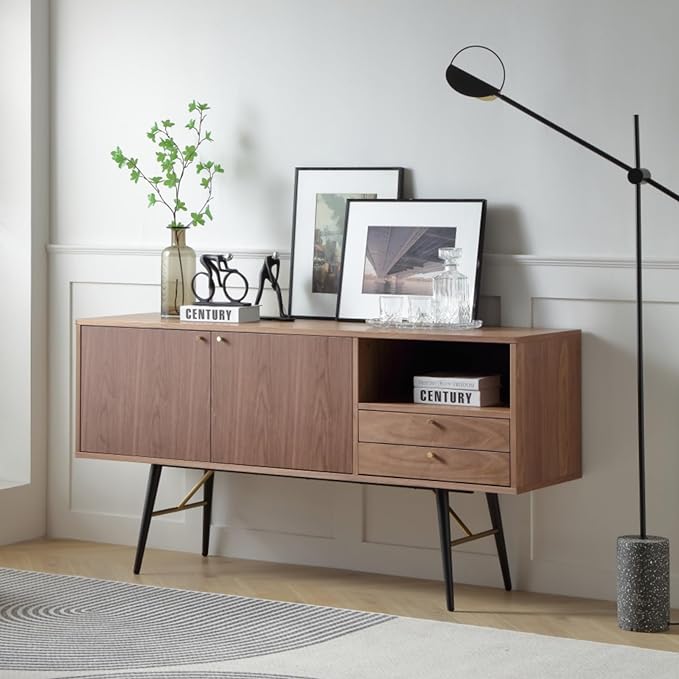 Mid Century Modern Sideboard Buffet Cabinet