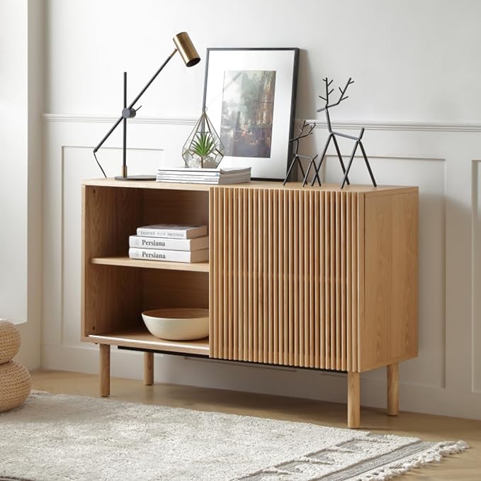 48" Modern Sideboard Buffet Cabinet TV Stand