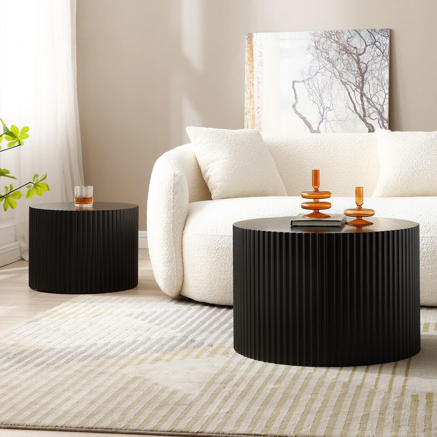 Nesting Coffee Table Set of 2