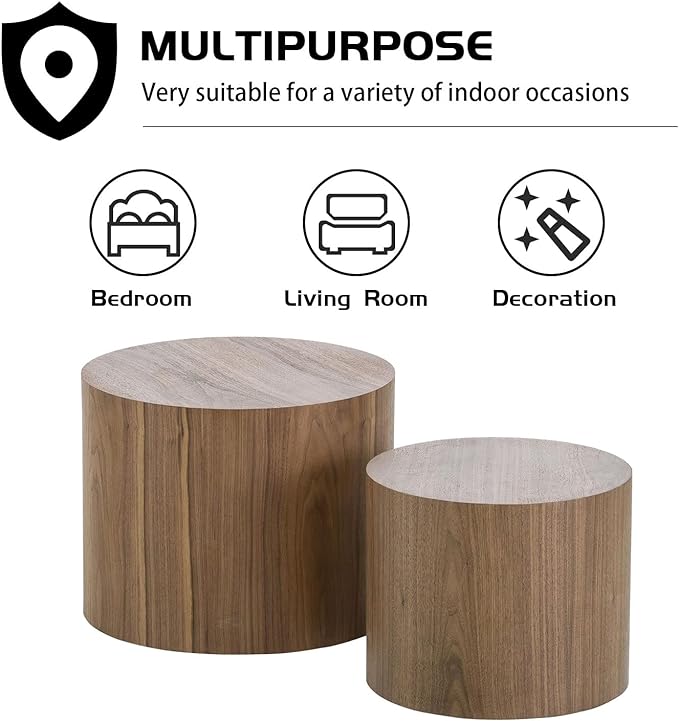 Nesting Coffee Table Set of 2