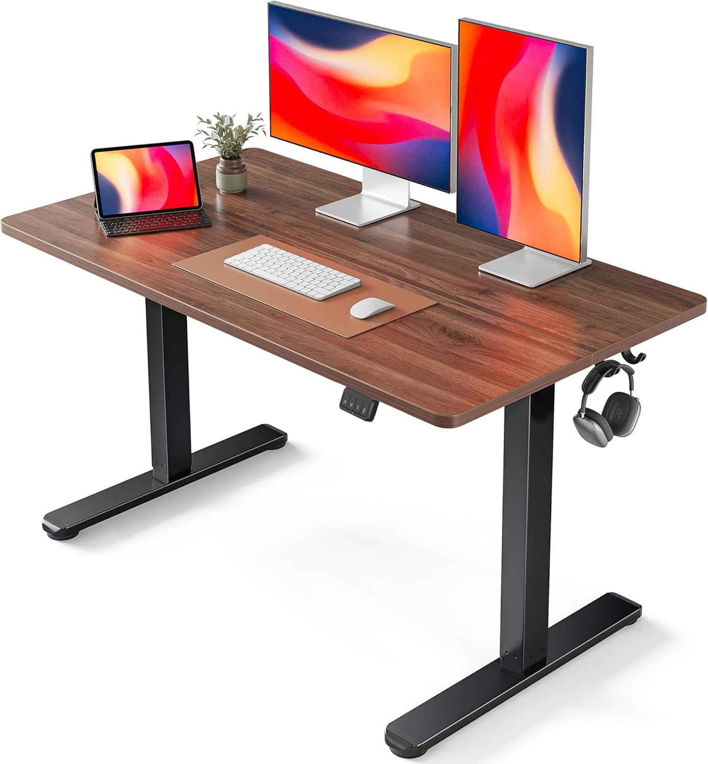 Electric Standing Desk, 48 x 24 Inches Height Adjustable Stand up Desk