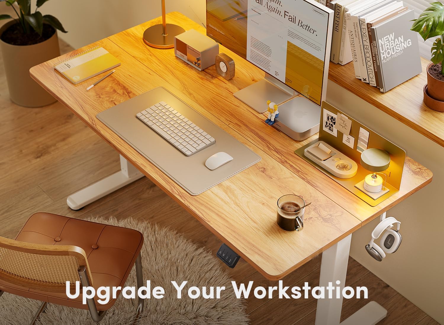 Electric Standing Desk, 40 x 24 Inches Height Adjustable Stand up Desk