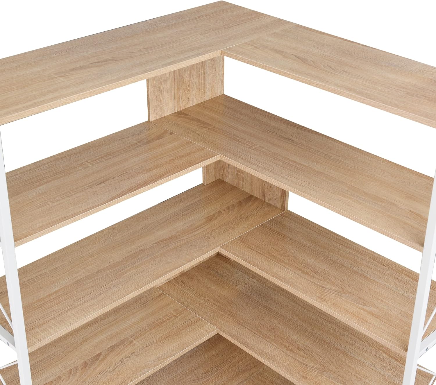 71" Tall Bookshelf, 7-Tier Bookcase