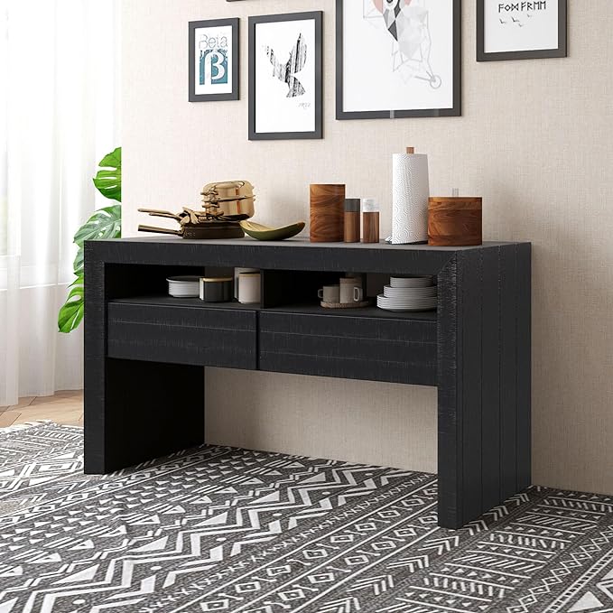 62" Modern Sideboard Cabinet