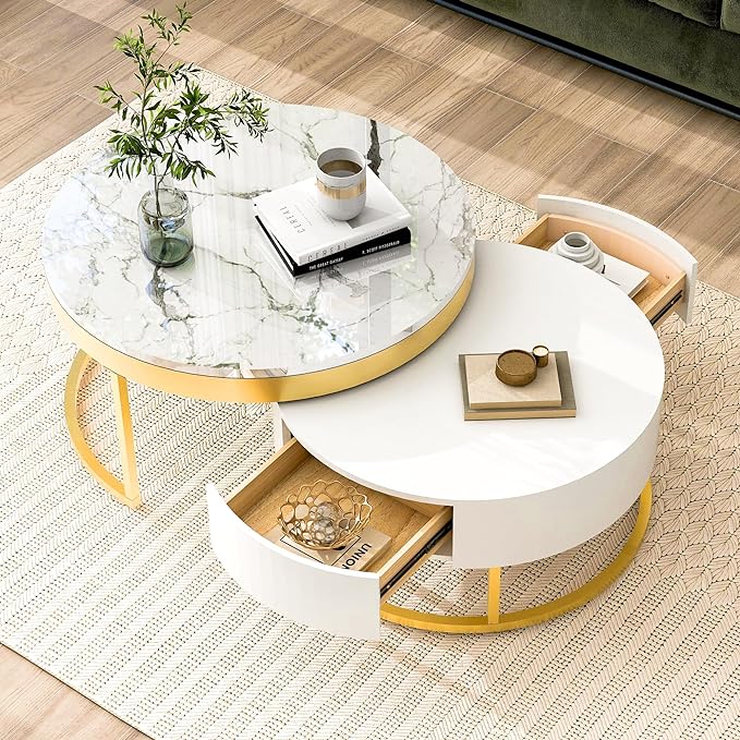 Nesting Coffee Table Set of 2
