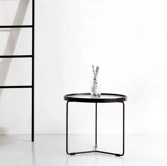 Round Marble Nesting Coffee Table