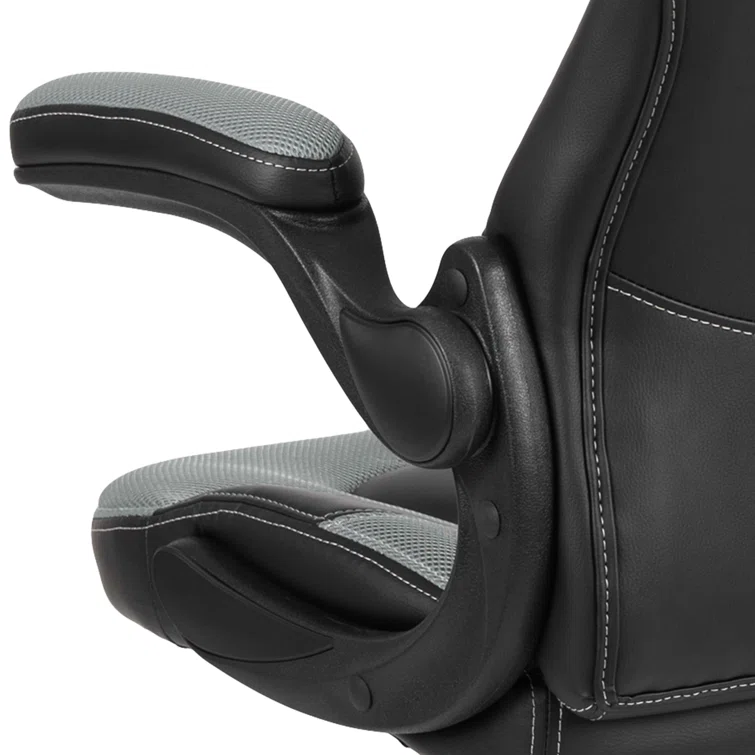High Back Racing Style Ergonomic Gaming Chair with Flip-Up Arms