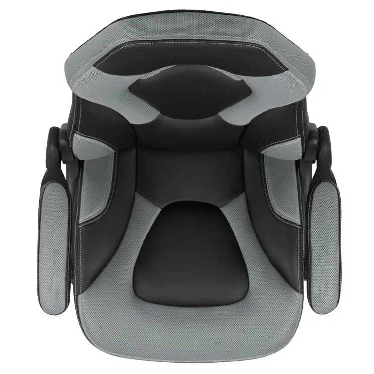 High Back Racing Style Ergonomic Gaming Chair with Flip-Up Arms
